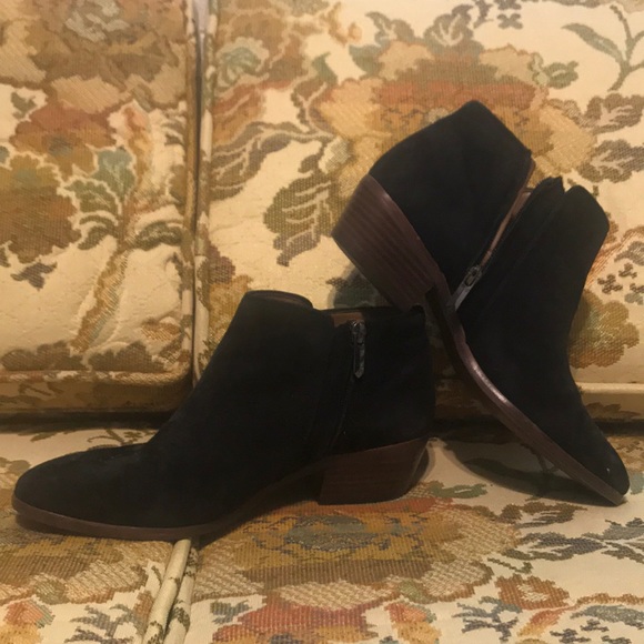 Sam Edelman Shoes - Sam Edelman Suede Black Ankle Boot